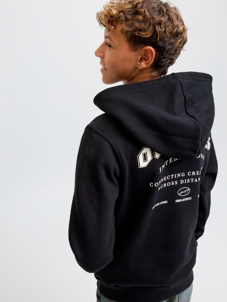 JACK & JONES JORMEADOWS collegehuppari, Black