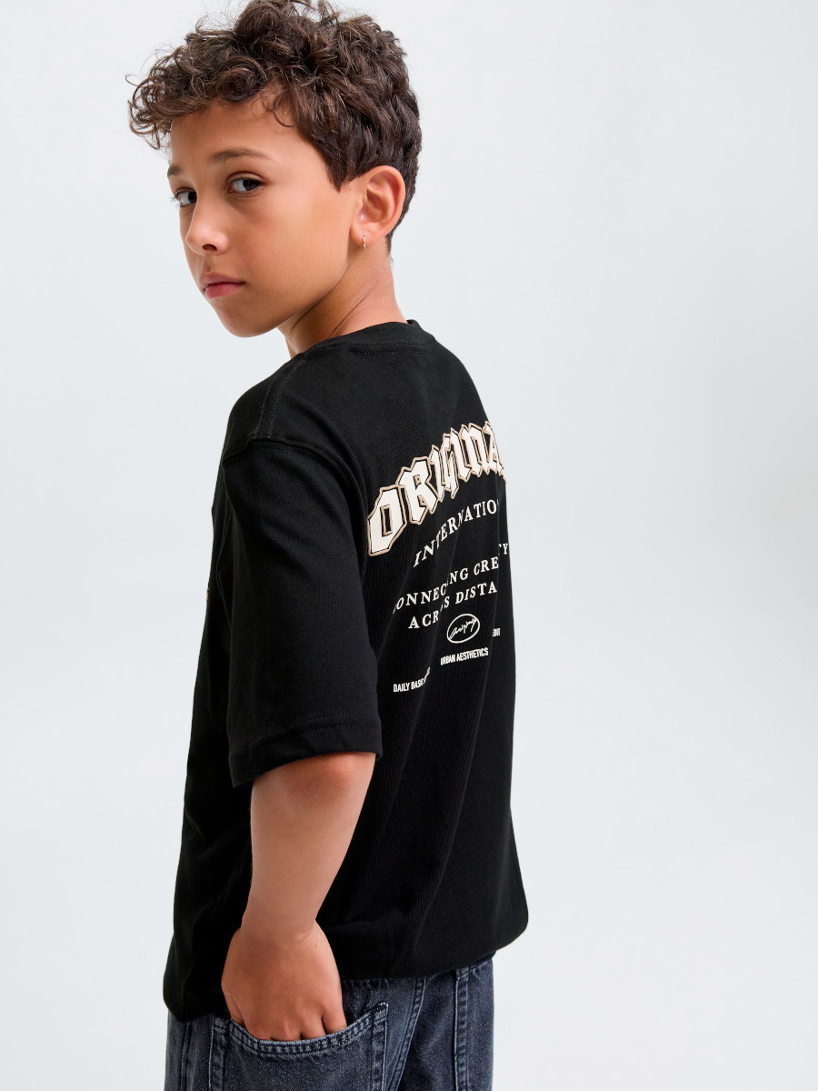 JACK & JONES JORMEADOWS t-paita, Black