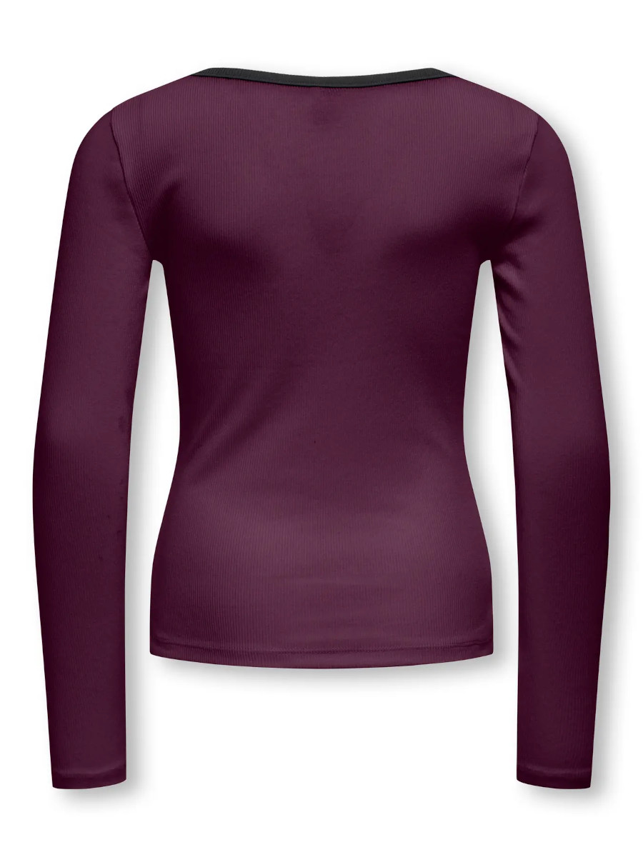 KIDS ONLY KOGSOFIA trikoopaita, Mauve Wine