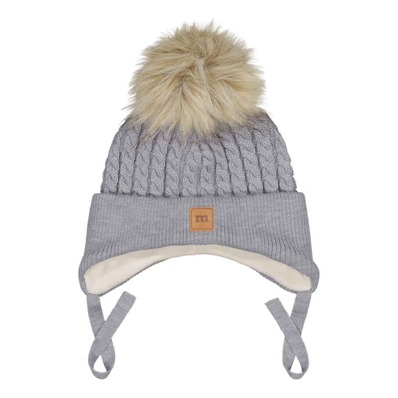 METSOLA FUR POM CABLE merinovillapipo, Cloudy