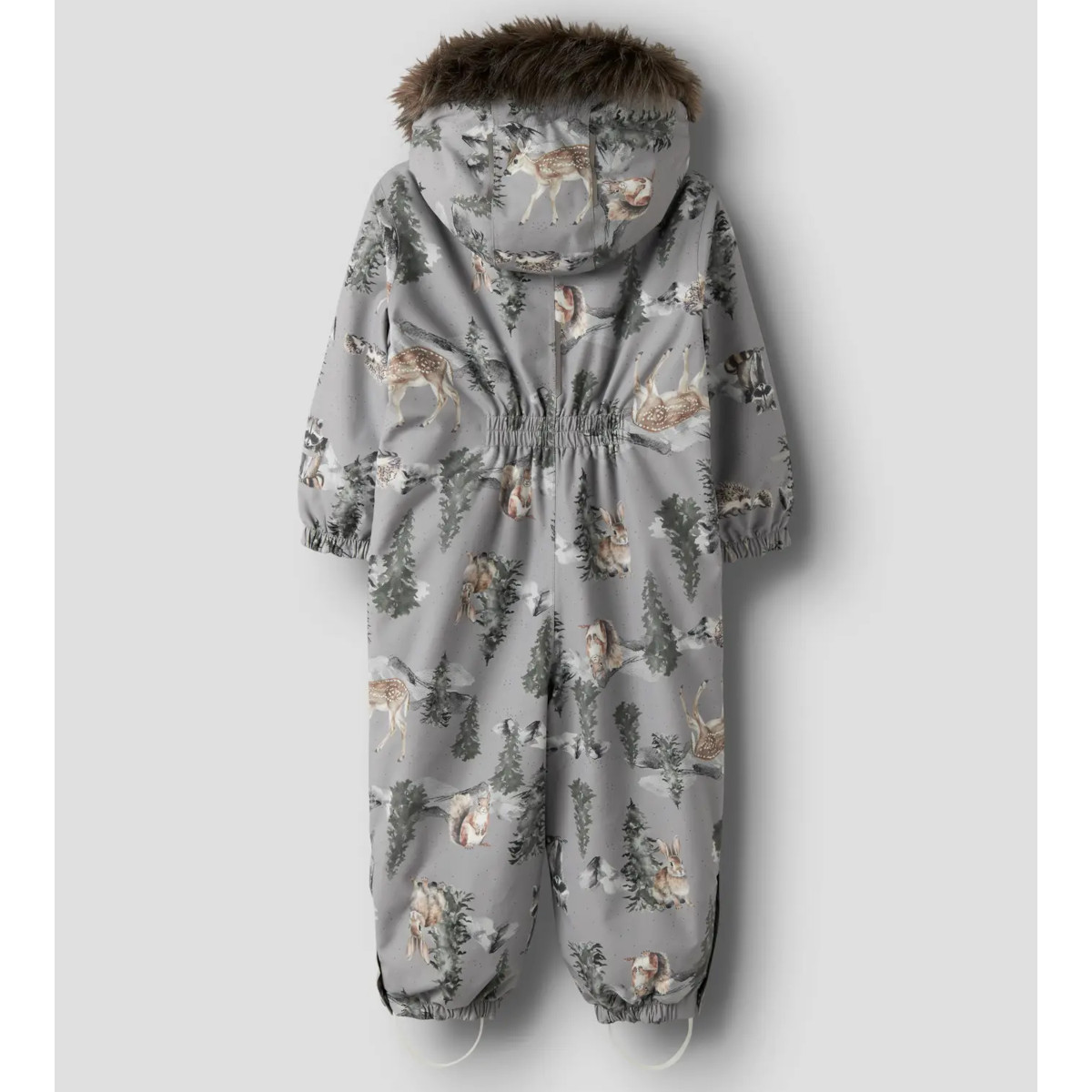 NAME IT NMNSNOW10 WOODLAND toppahaalari, Ultimate Grey