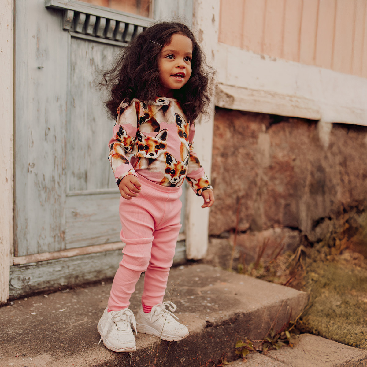 METSOLA RIB LEGGINGS leggingsit, Rosy