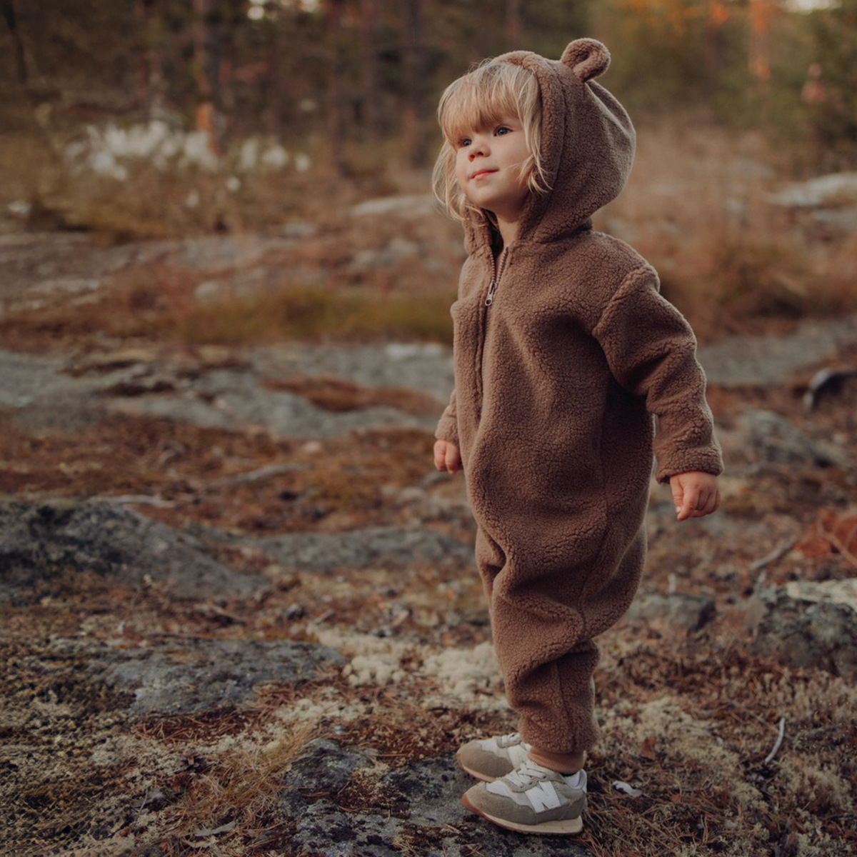 METSOLA TEDDY JUMPSUIT, Muddy Boots