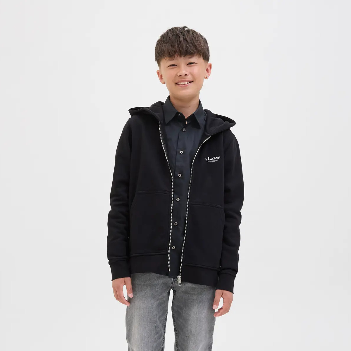 Alternative view of JACK & JONES JJESOHO collegetakki, Black