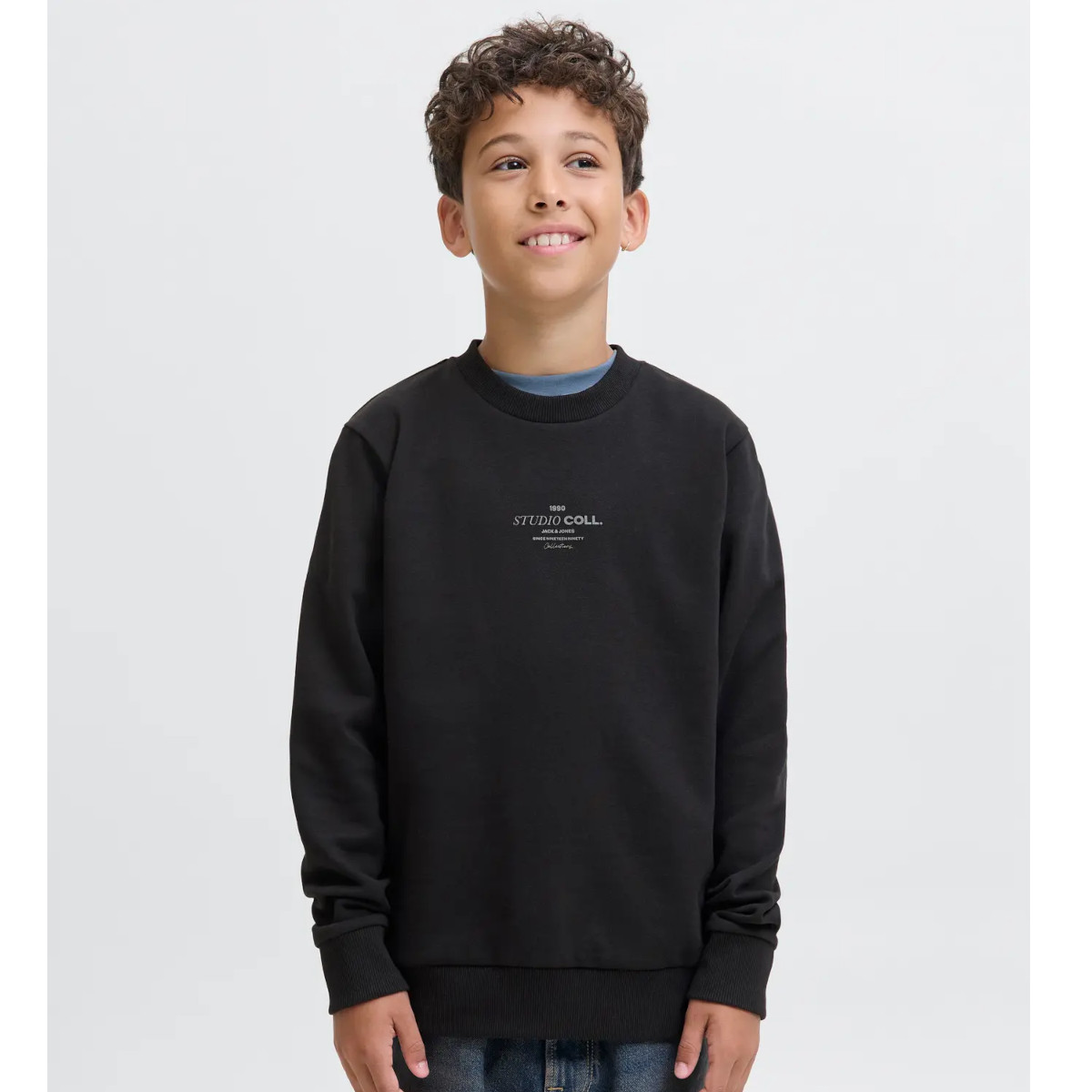 JACK & JONES JJJIN collegepaita, Black