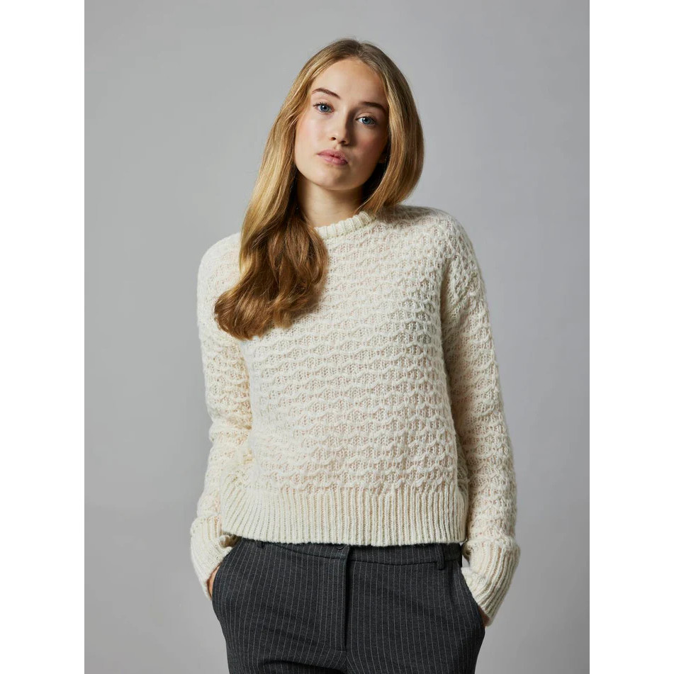 LMTD NLFNUBLE neulepaita, Antique White