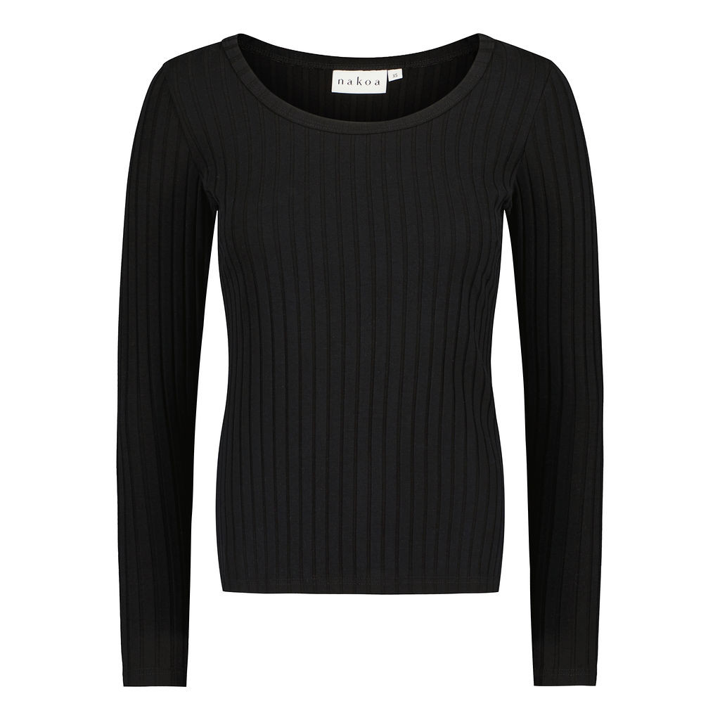 Alternative view of NAKOA Sara Shirt, Black