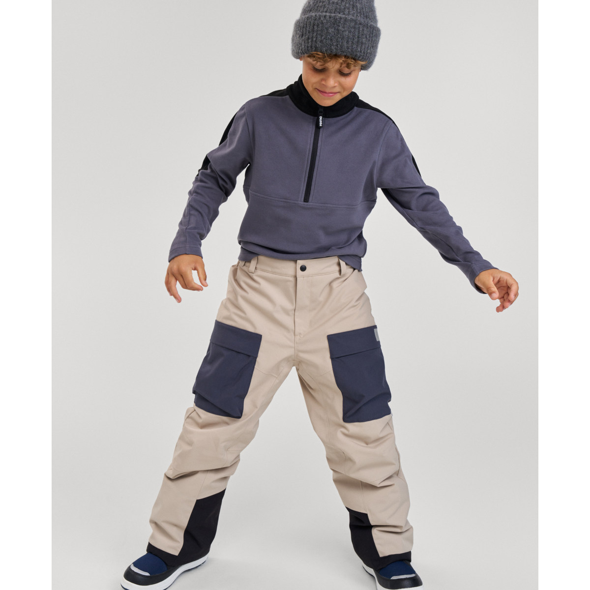 REIMA VIEKKALA toppahousut, Earthy Beige