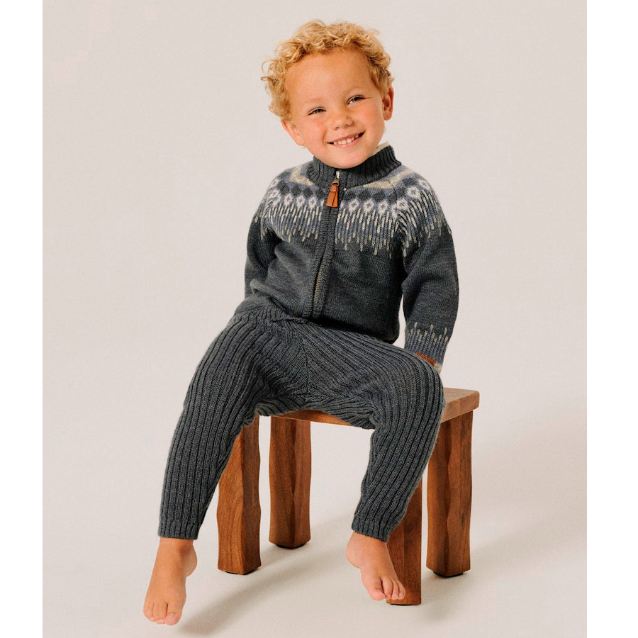 NAME IT NMMWRISS merinovillahousut, Ombre Blue