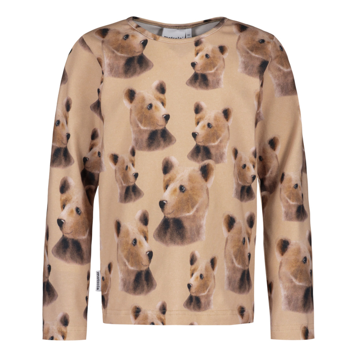 Alternative view of METSOLA BEAR PYJAMA, Hazelnut