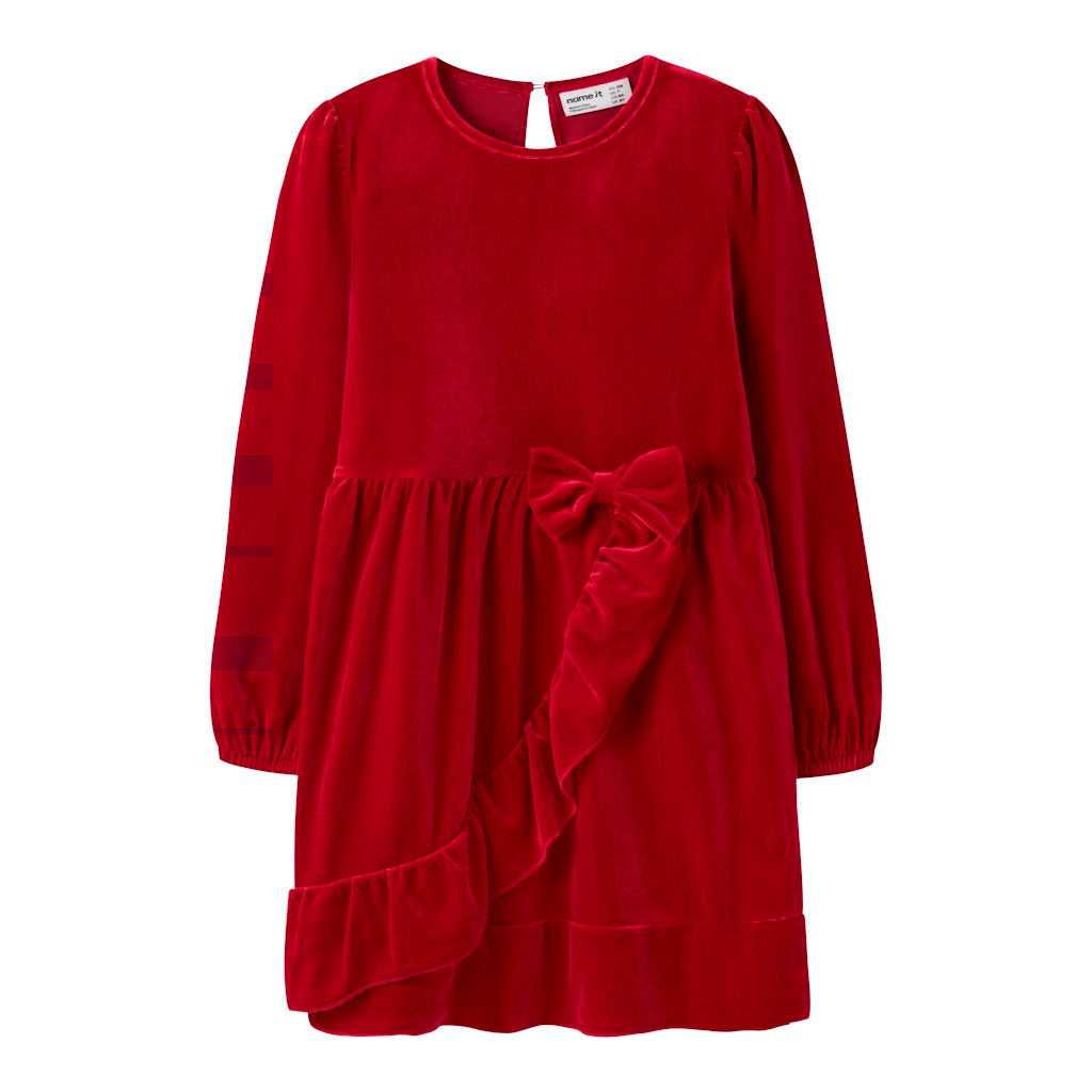 NAME IT NKFREVELO juhlamekko, Jester Red