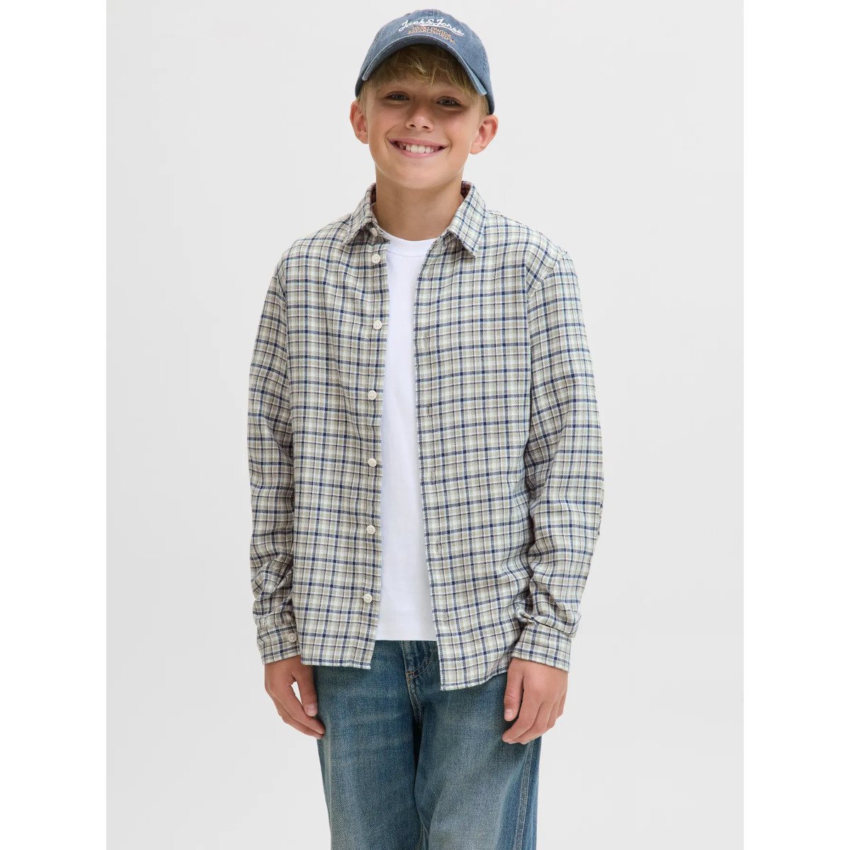 JACK & JONES JORJOSHUA flanellipaita, Skyway