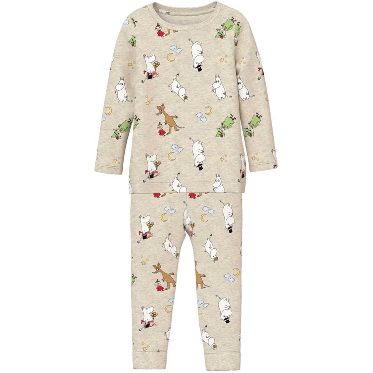 name It NMNSEMOL MOOMIN pyjama, Peyote Melange