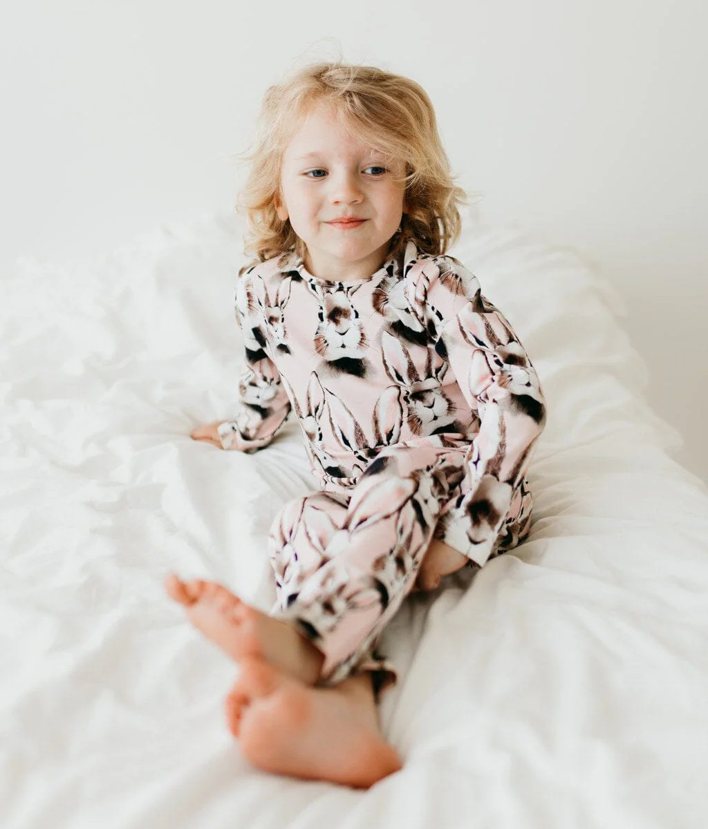 Alternative view of METSOLA BUNNY pyjama, Pink