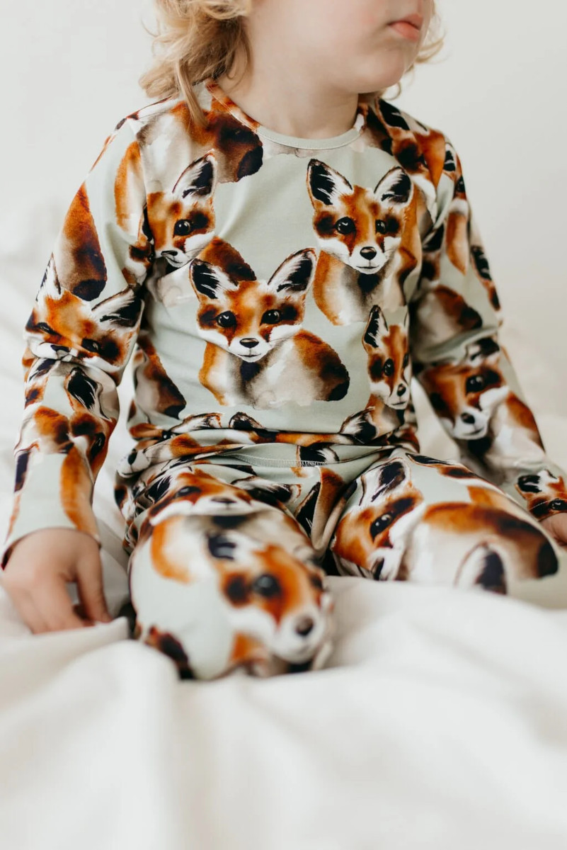 Alternative view of METSOLA FOX pyjama, Green