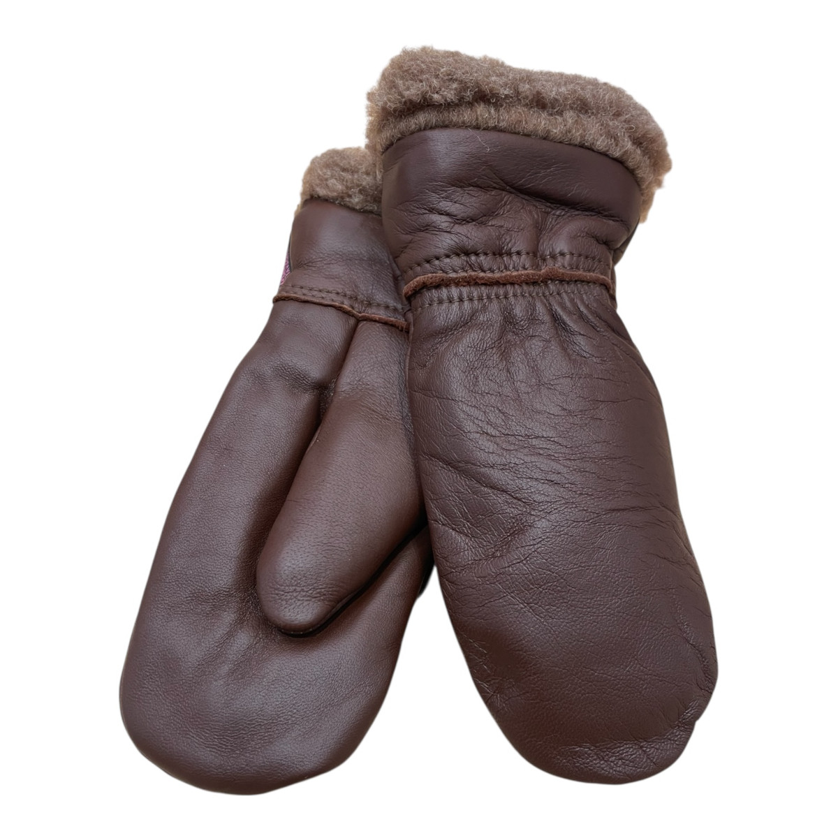 KÄSINETORI nahkakintaat, Ruskea