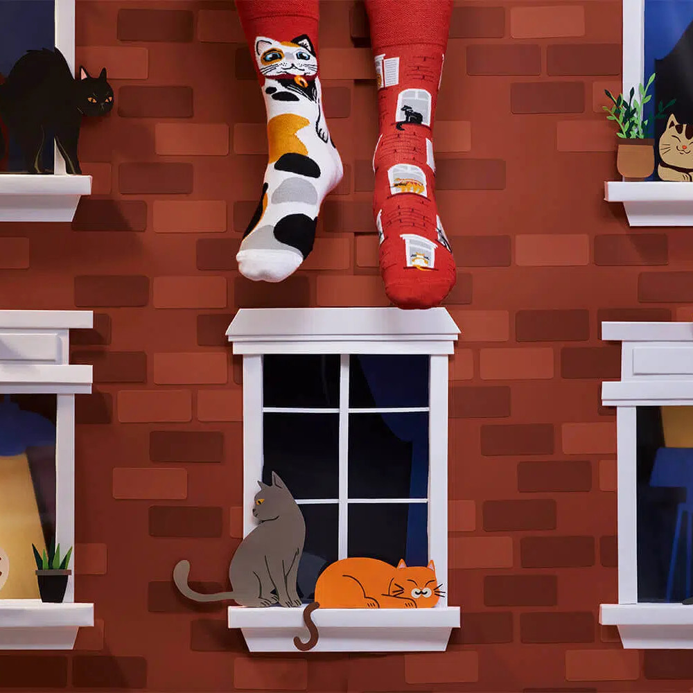 MANY MORININGS aikuisten ERIPARISUKAT, City Cat