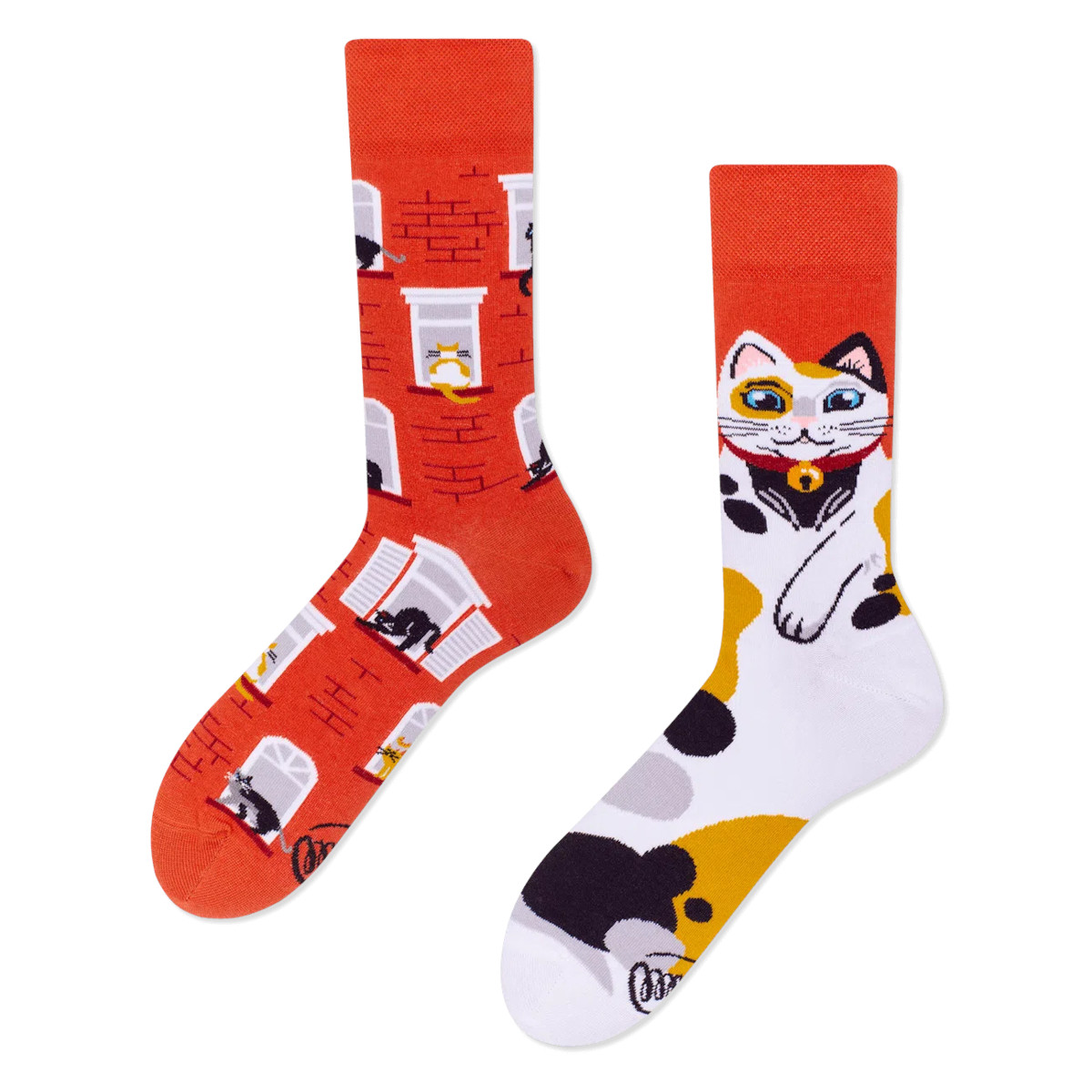 Alternative view of MANY MORININGS aikuisten ERIPARISUKAT, City Cat