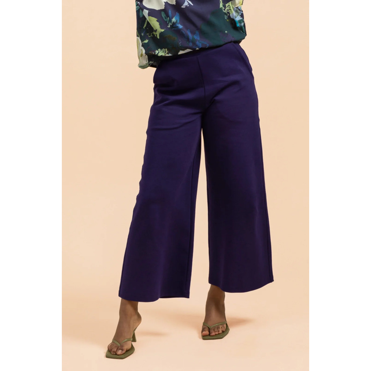 KAIKO EVERYDAY CULOTTES housut, Dark Blue
