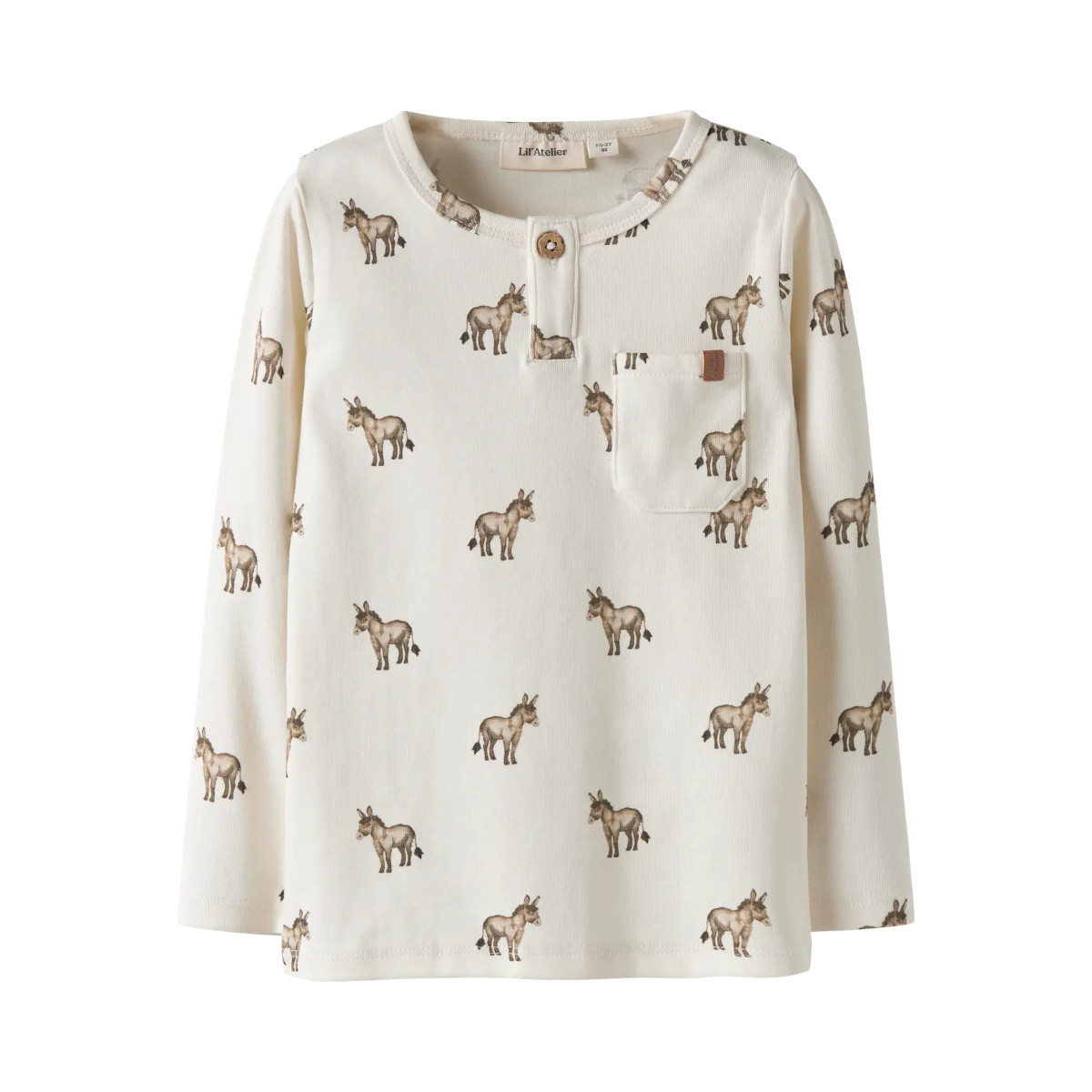 Lil' Atelier NMMLAYO trikoopaita, Coconut Milk