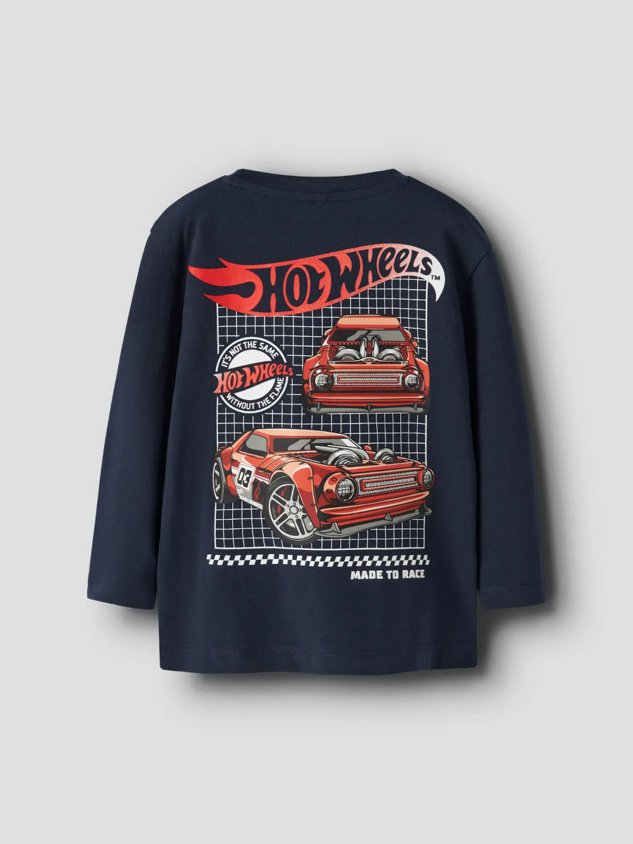 Alternative view of NAME IT NMMATREUS HOT WHEELS trikoopaita, Navy Blazer