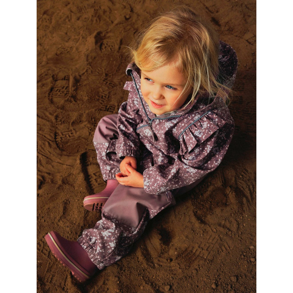 NAME IT NMFALFA08 FRILL softshell-haalari, Grape Shake