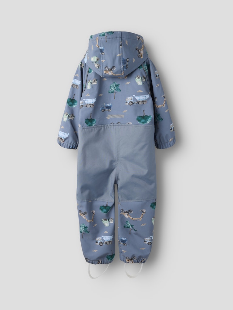 Alternative view of name it NMMALFA08 WORK softshell-haalari, Flint Stone