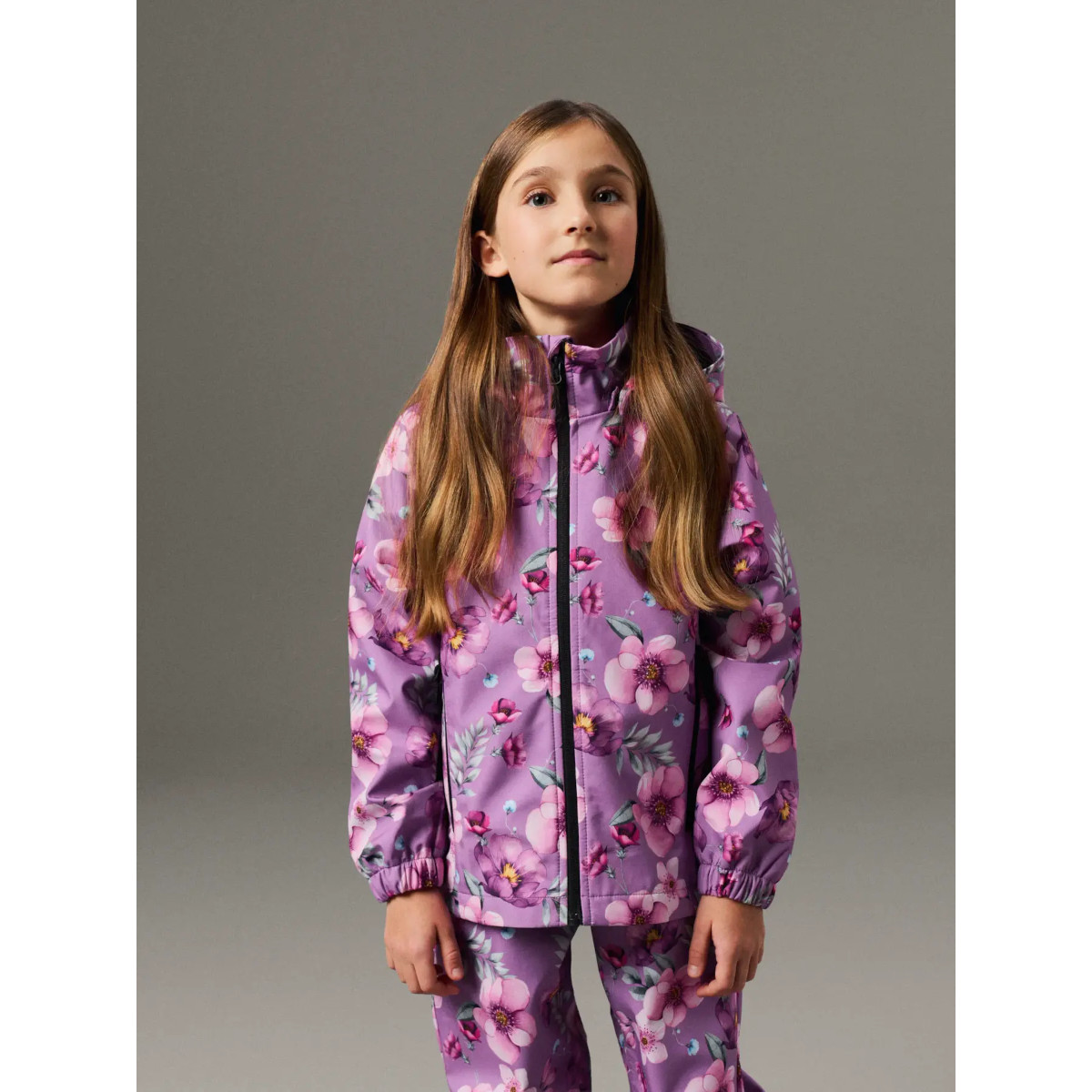 NAME IT NKFALFALIGHT08 softshell-takki, Iris Orchid