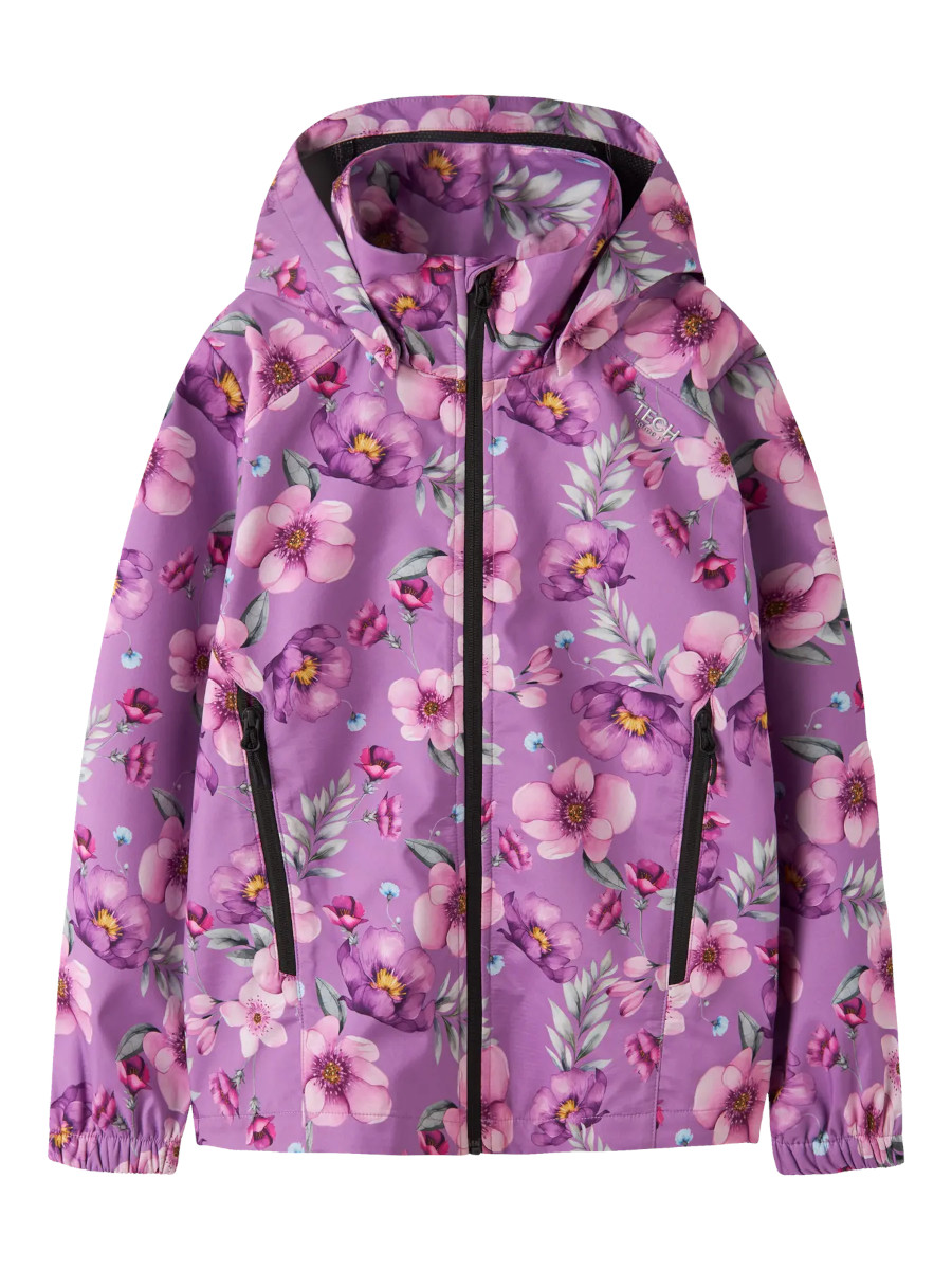 Alternative view of NAME IT NKFALFALIGHT08 softshell-takki, Iris Orchid