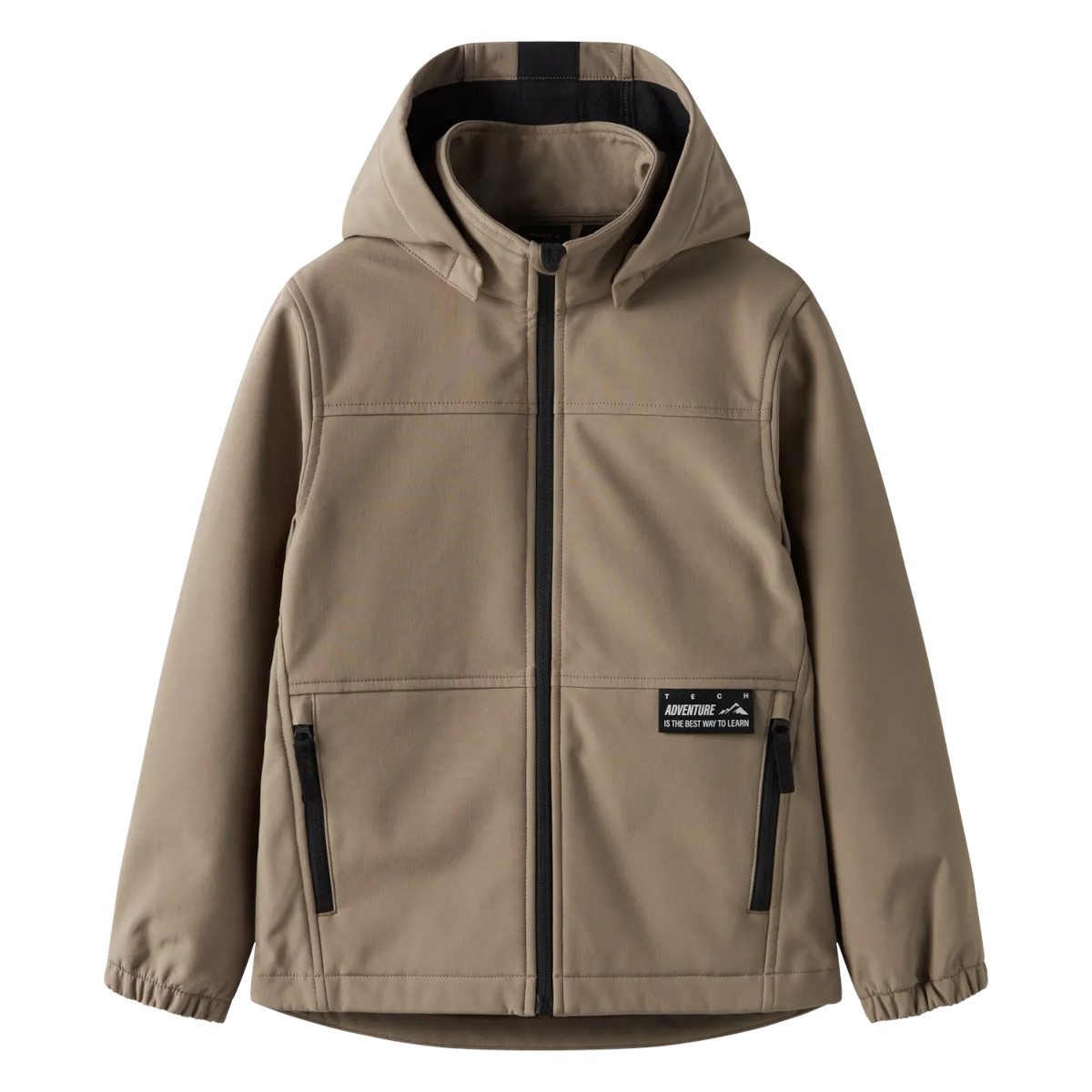 NAME IT NKMALFA08 softshell-takki, Fossil