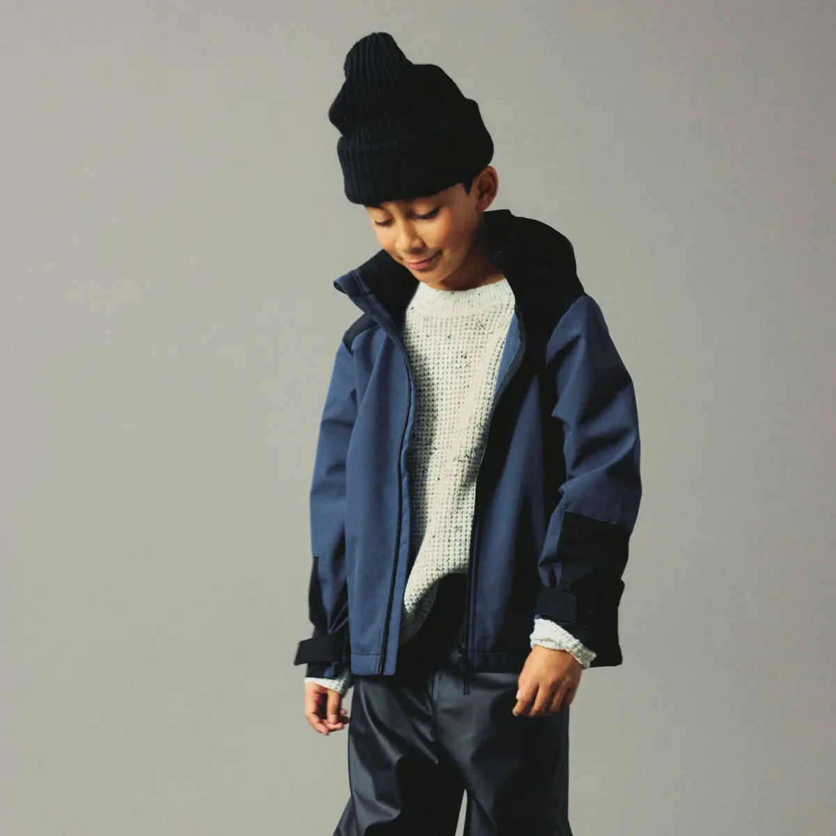 Alternative view of NAME IT NKNALFALIGHT08 softshell-takki, Insignia Blue