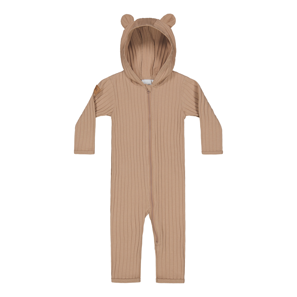 Alternative view of METSOLA RIB BEAR PLAYSUIT, Nougat