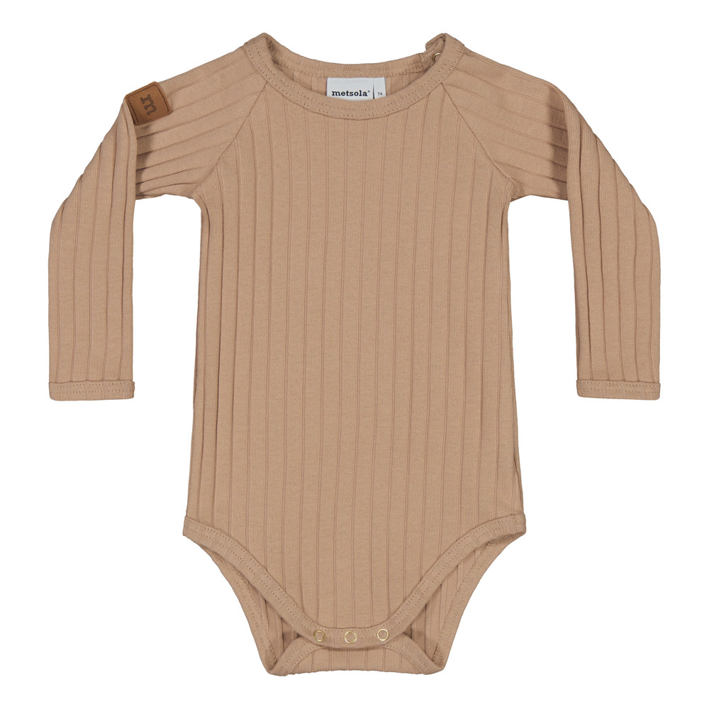 METSOLA WIDE RIB BODY LS, Nougat