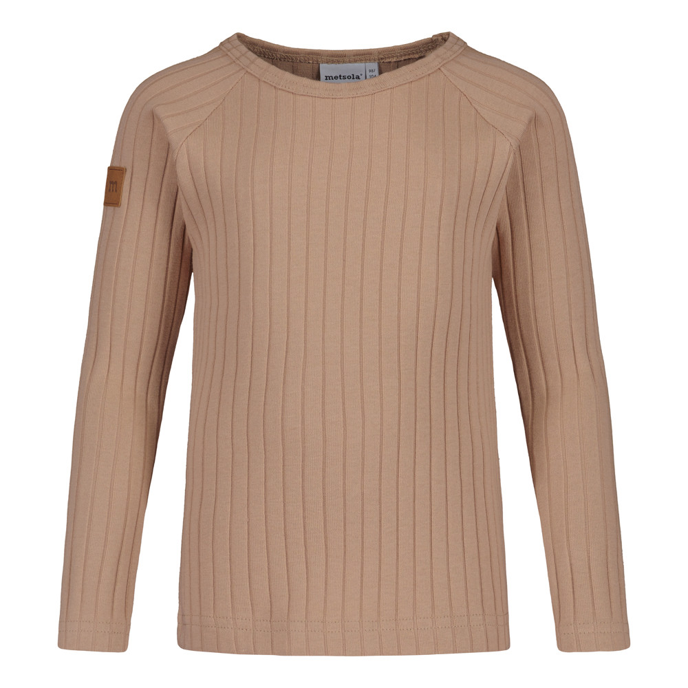 METSOLA WIDE RIB SHIRT LS, Nougat