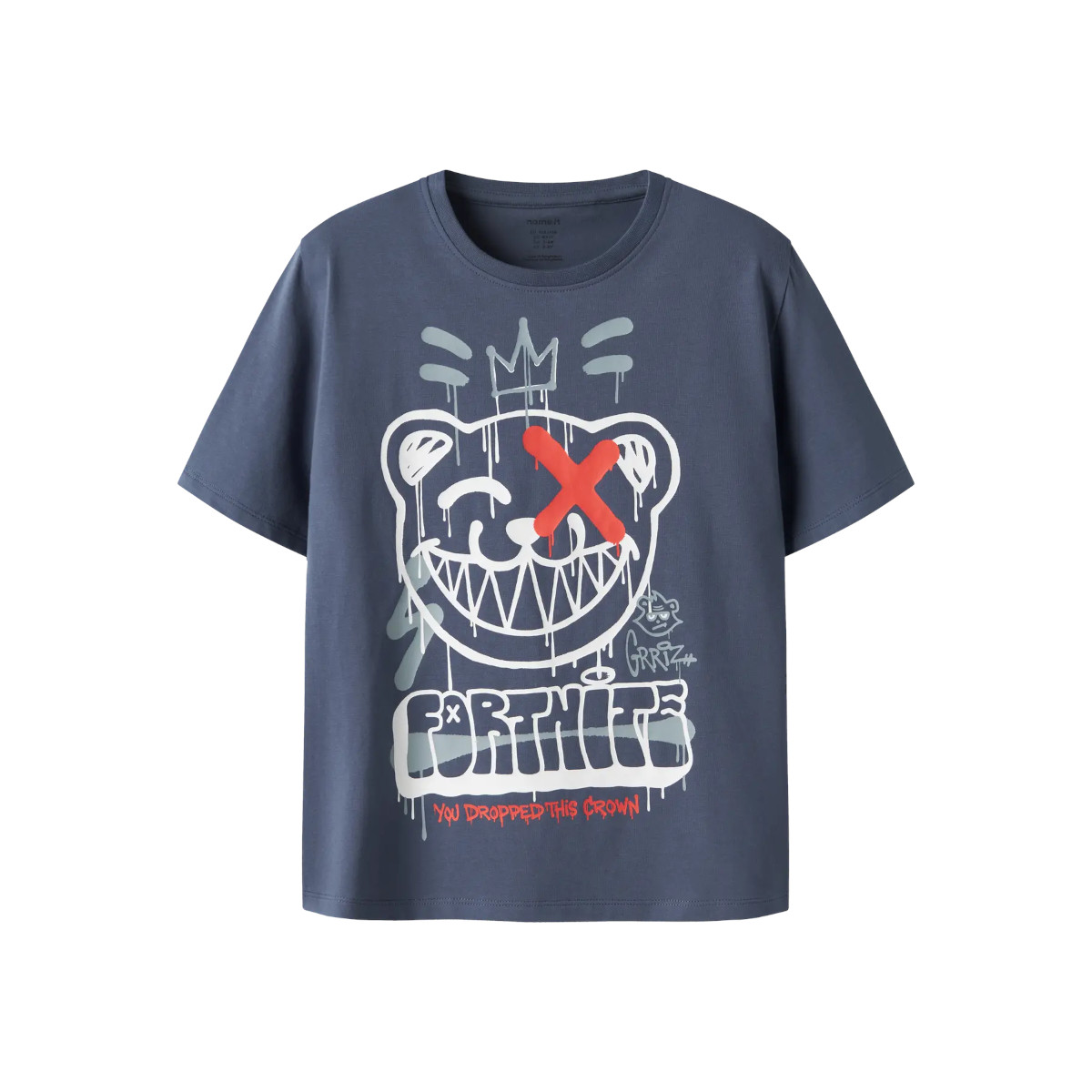 NAME IT NKMFRANS FORTNITE T-paita, Vintage Indigo
