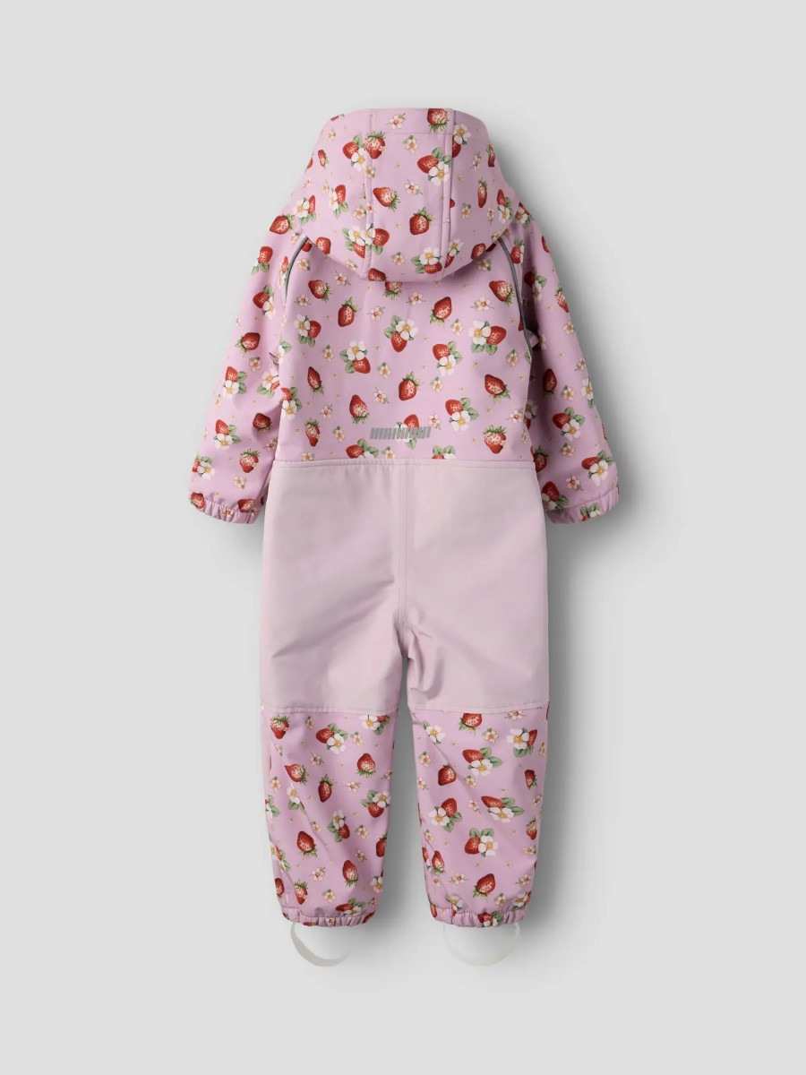 Alternative view of NAME IT NMFALFA08 STRAWBERRY softshell-haalari, Keepsake Lilac