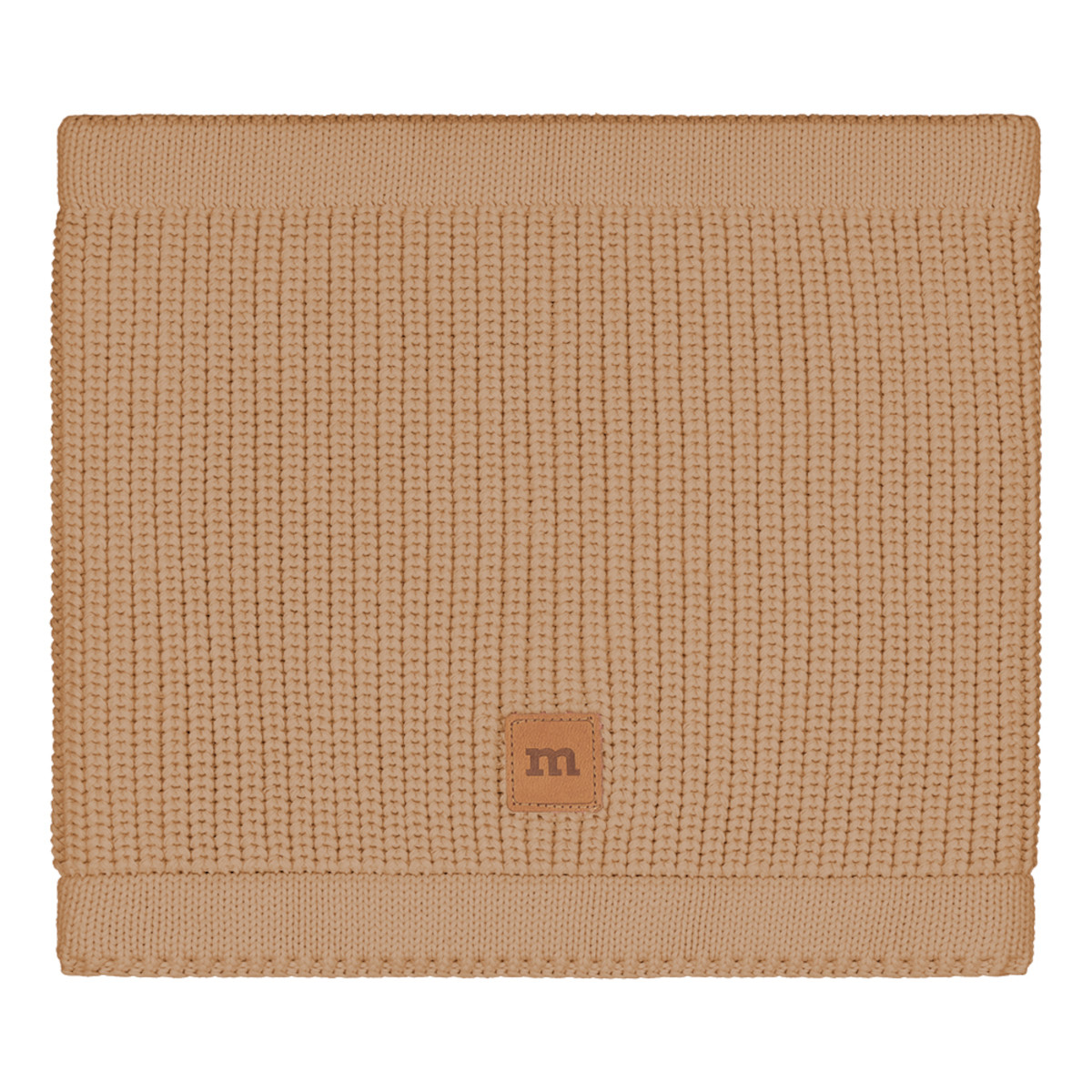 METSOLA COTTON KNIT TUBE puuvillahuivi, Nougat