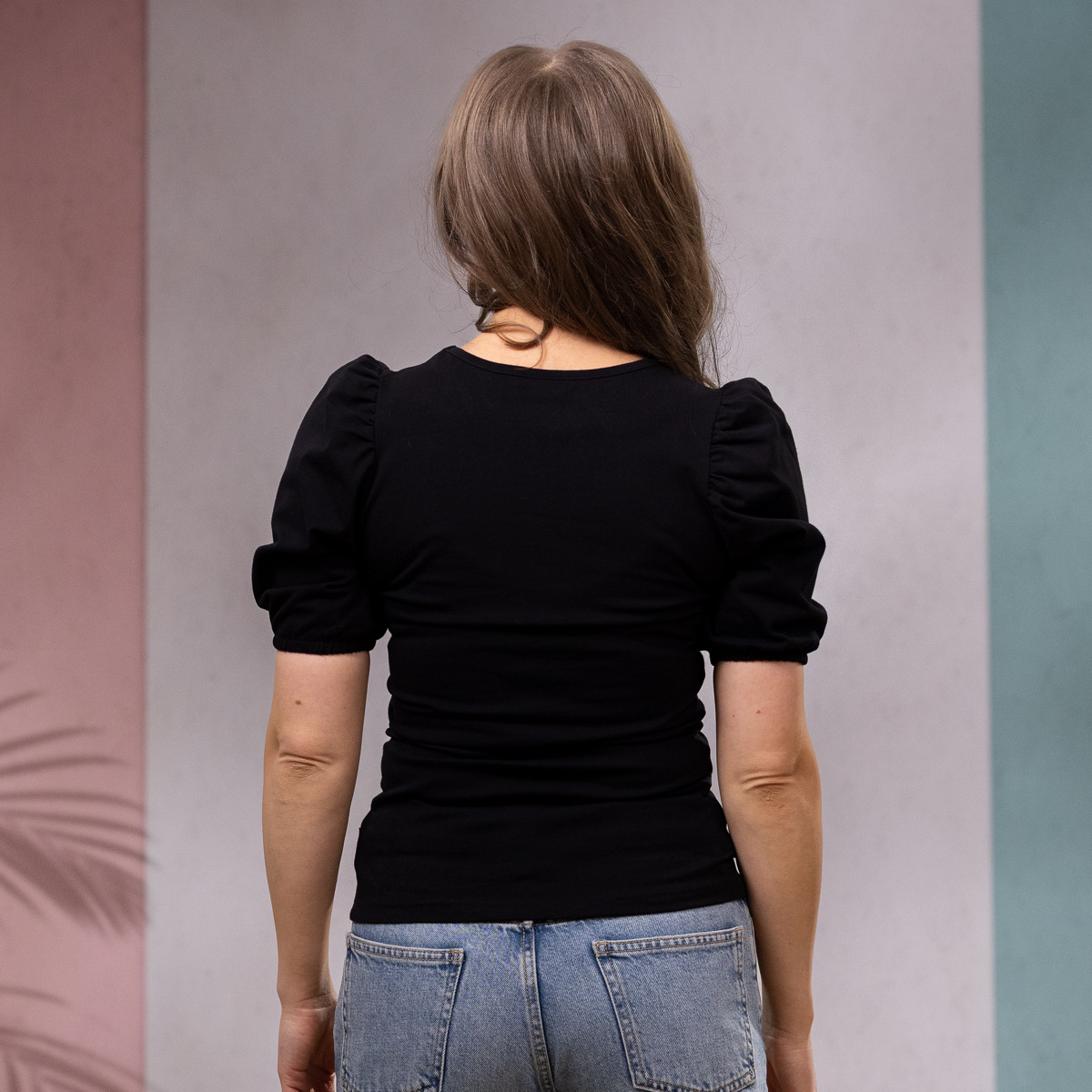 Alternative view of VERSONPUOTI FRIDApaita ss, Musta