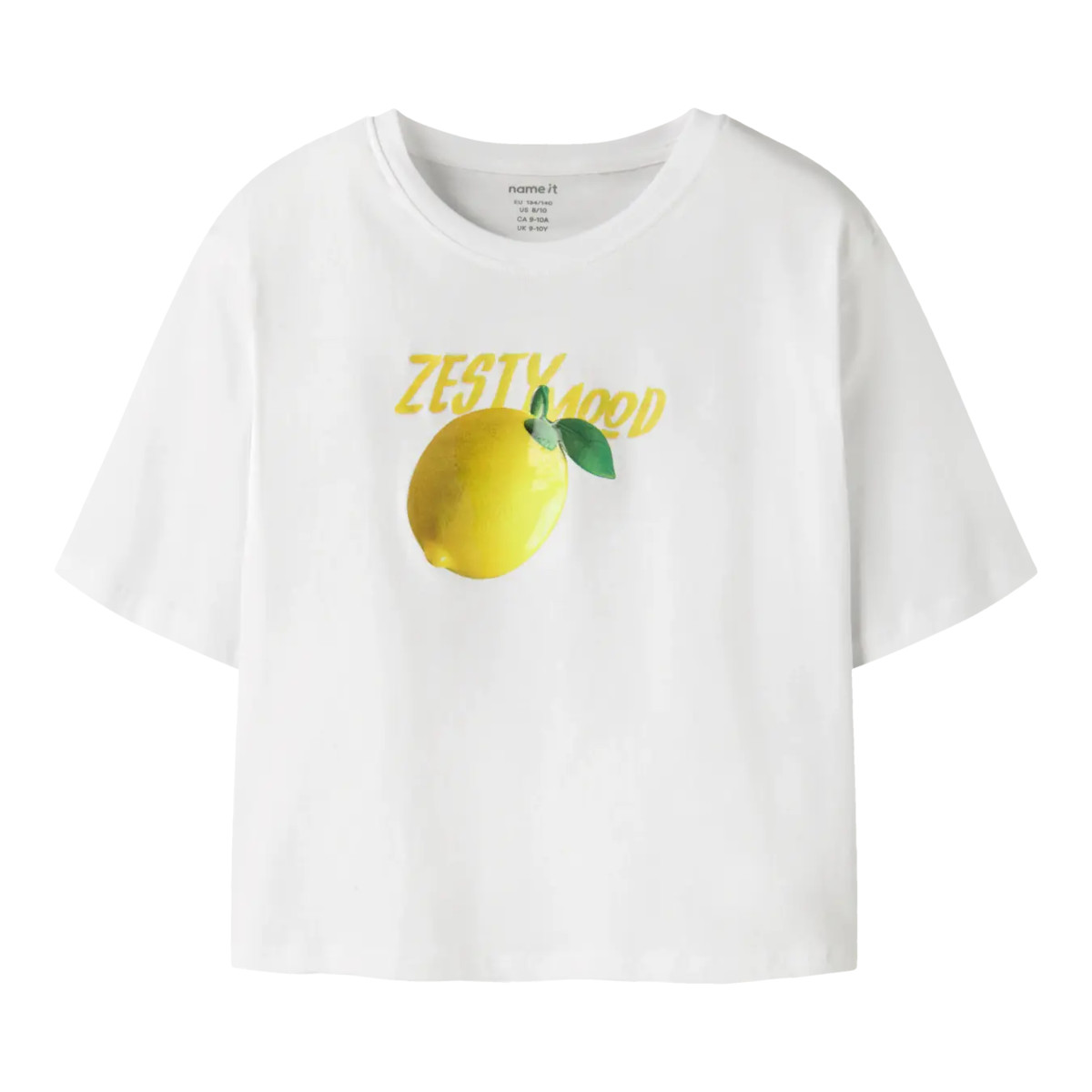 NAME IT NKFFARINAZ t-paita, Bright White/LEMON