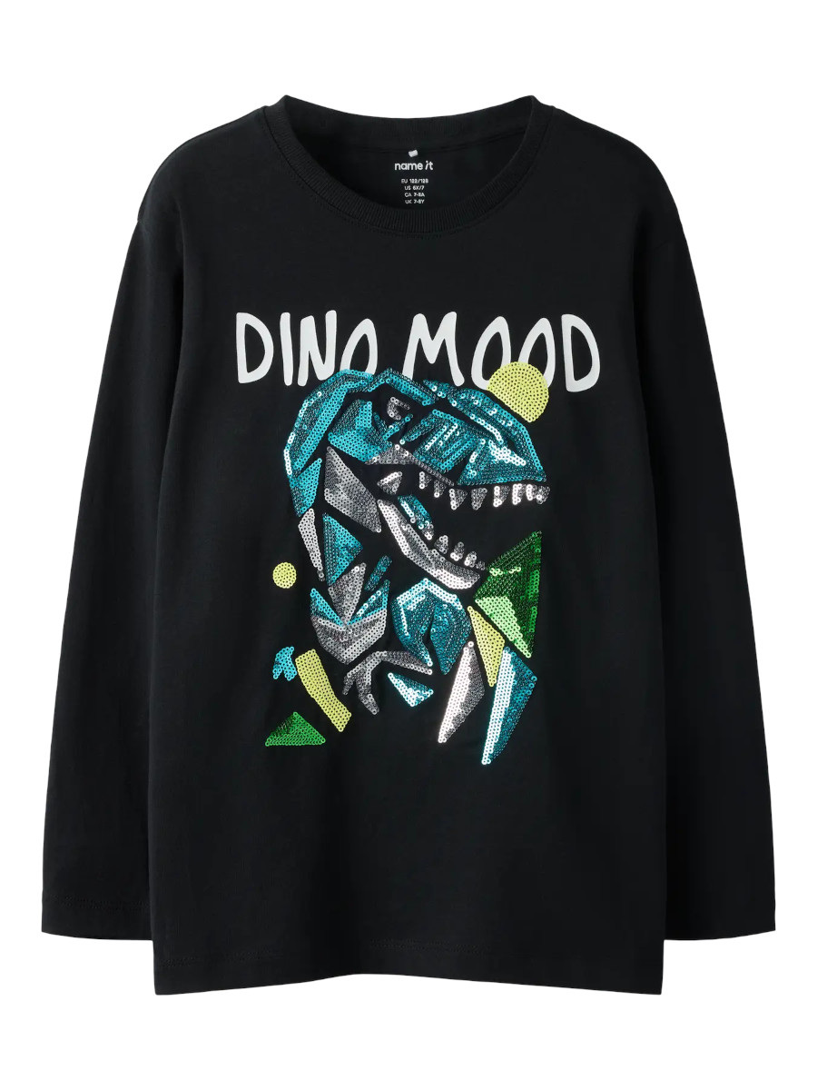 Alternative view of NAME IT NKMDORAK trikoopaita, Black