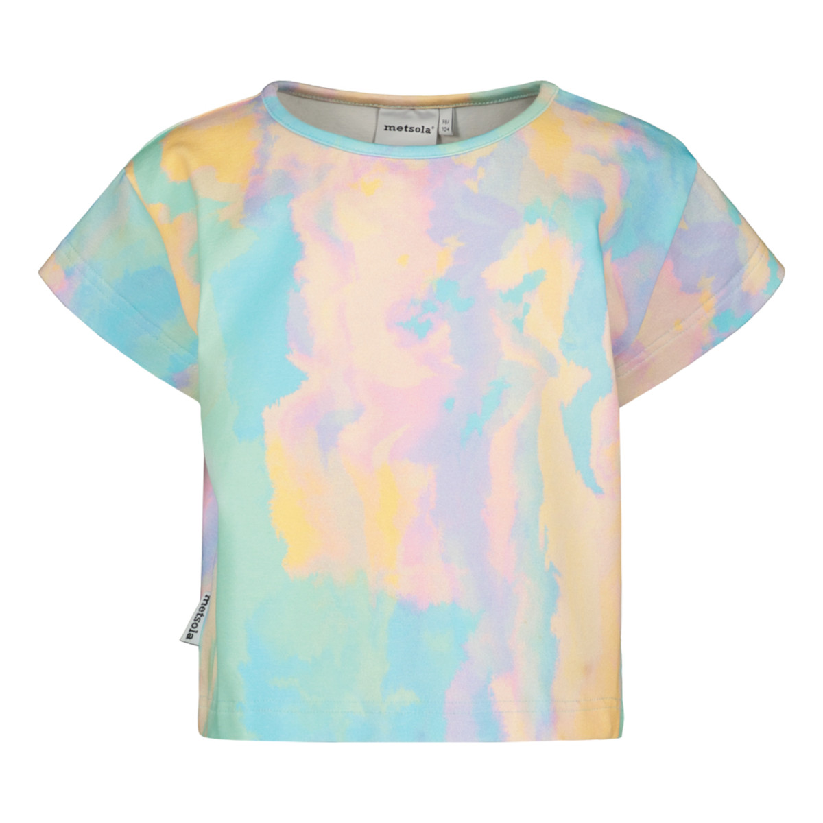 METSOLA SUNSET BOXY T-SHIRT SS, Mintie