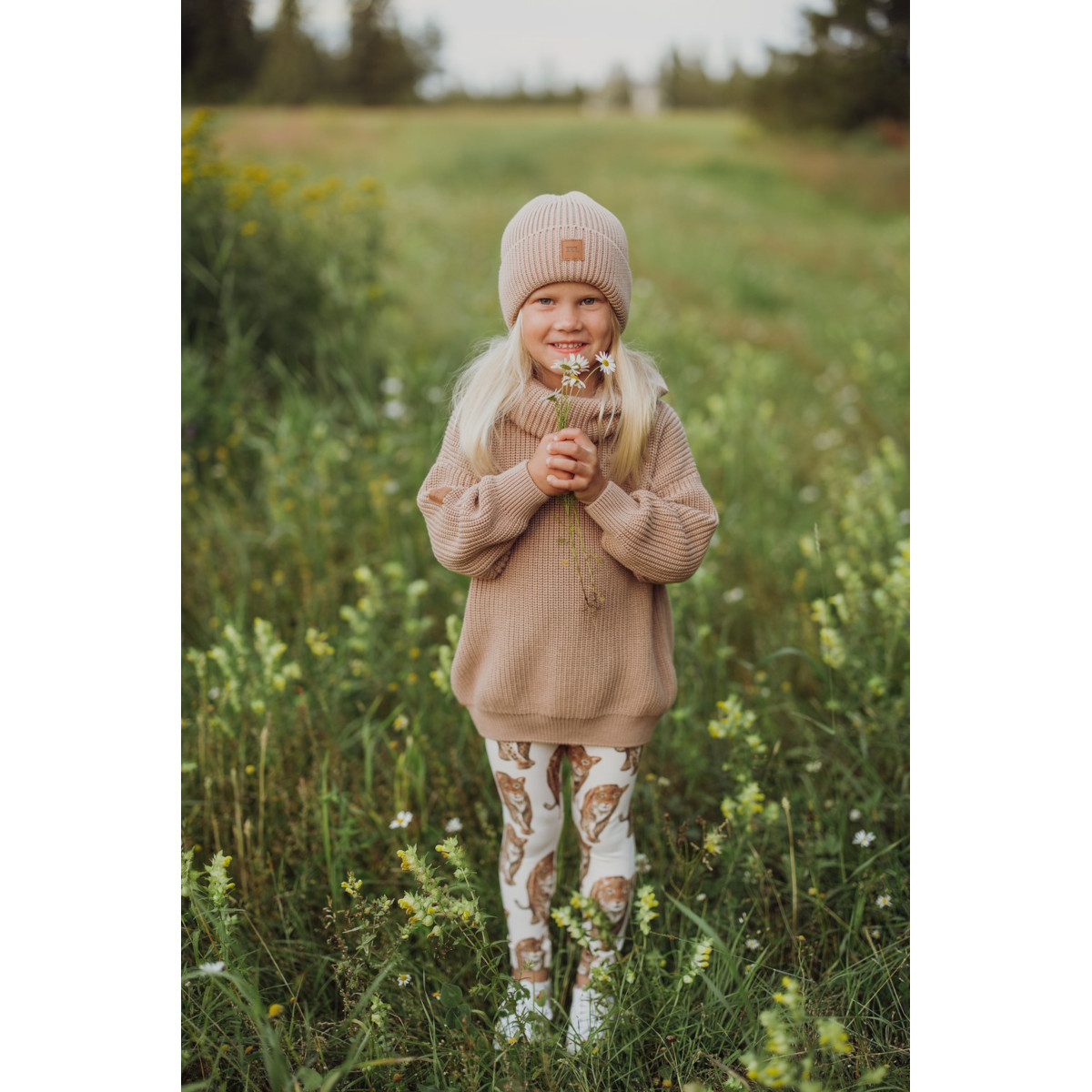 METSOLA COTTON KNIT JUMPER, Nougat