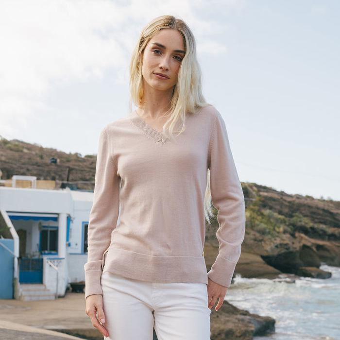 NAKOA Kelly Jumper, Pearl Beige