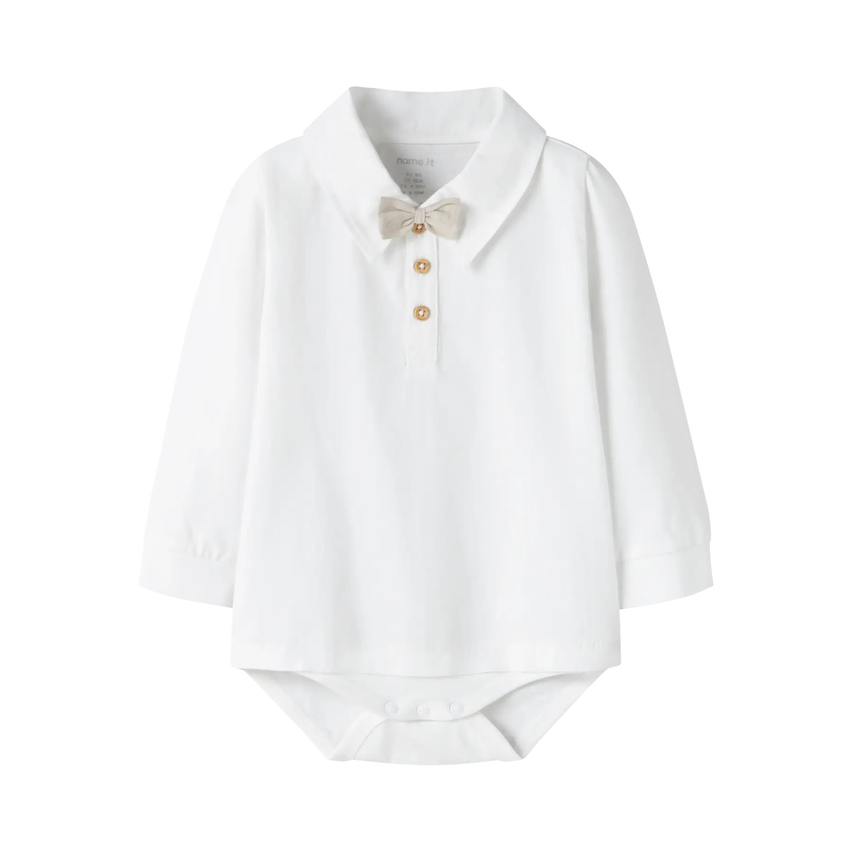 NAME IT NBMNOLLER paitabody, Bright White