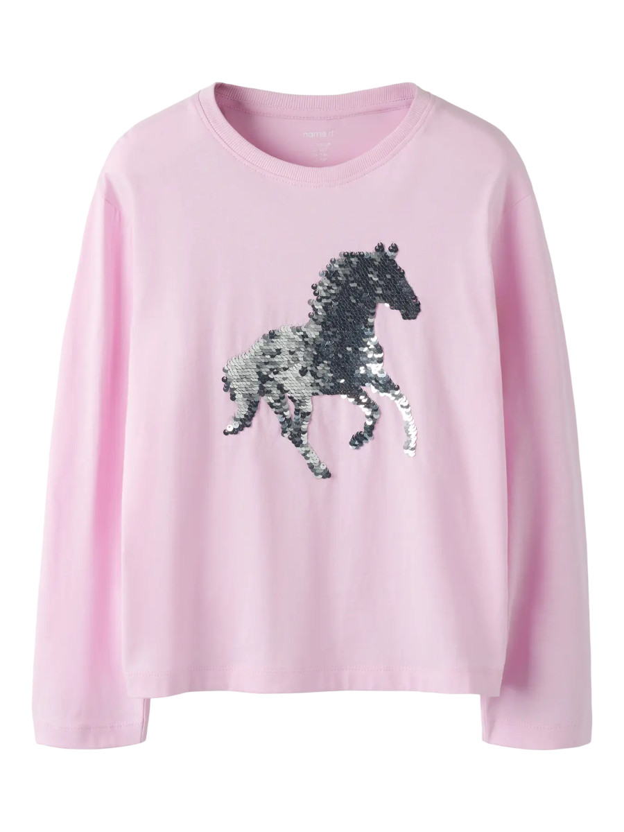 Alternative view of NAME IT NKFDASSA kääntöpaljettipaita, Pirouette