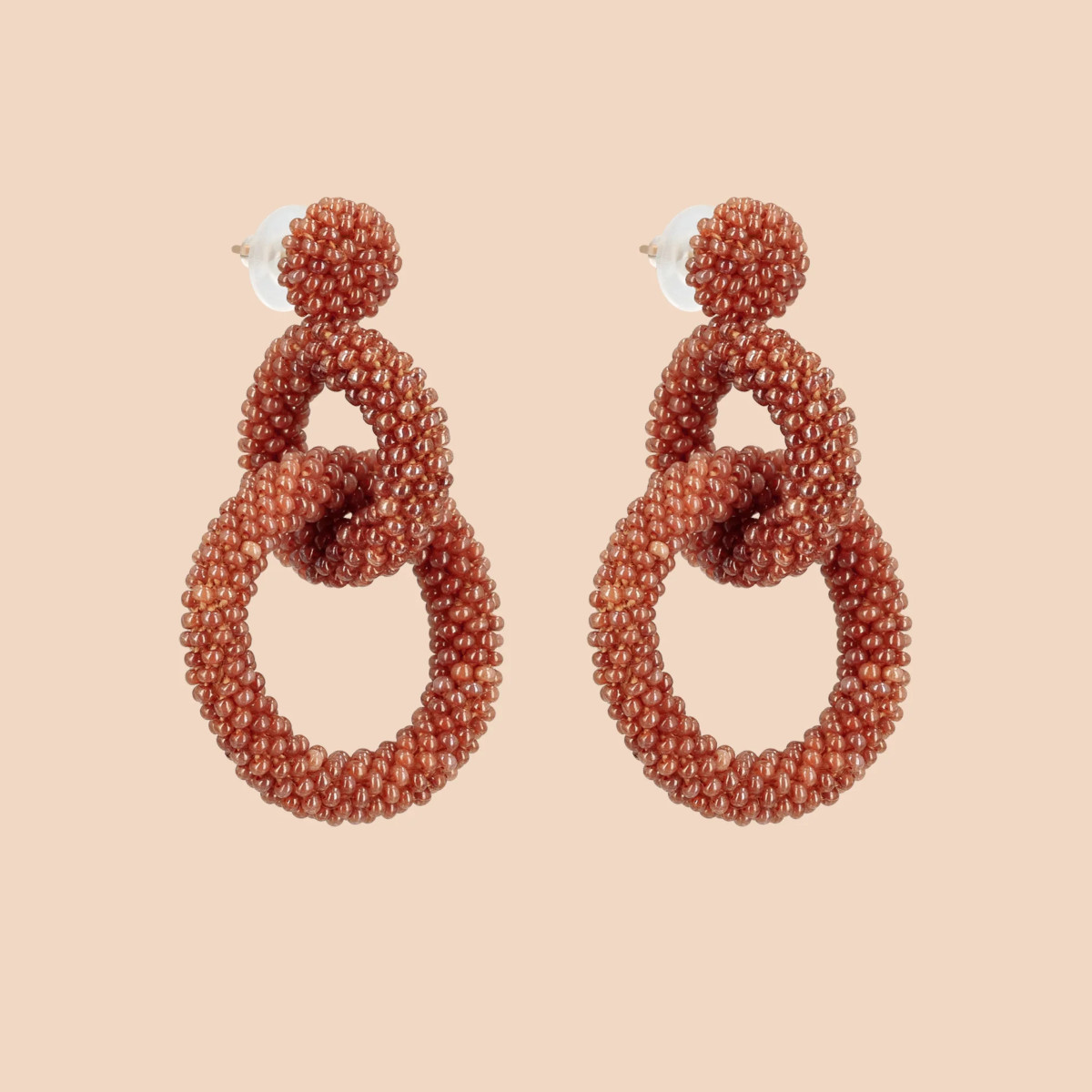 KAIKO GIA korvakorut, Coral Bronze
