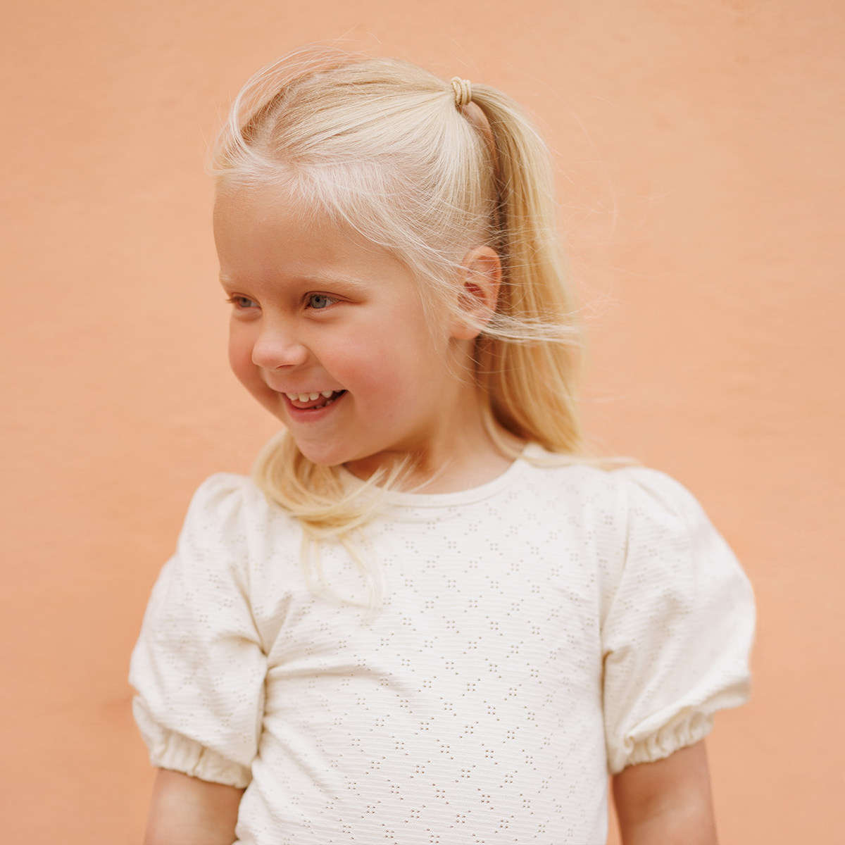 Alternative view of METSOLA PUFF SLEEVE t-paita, Milky