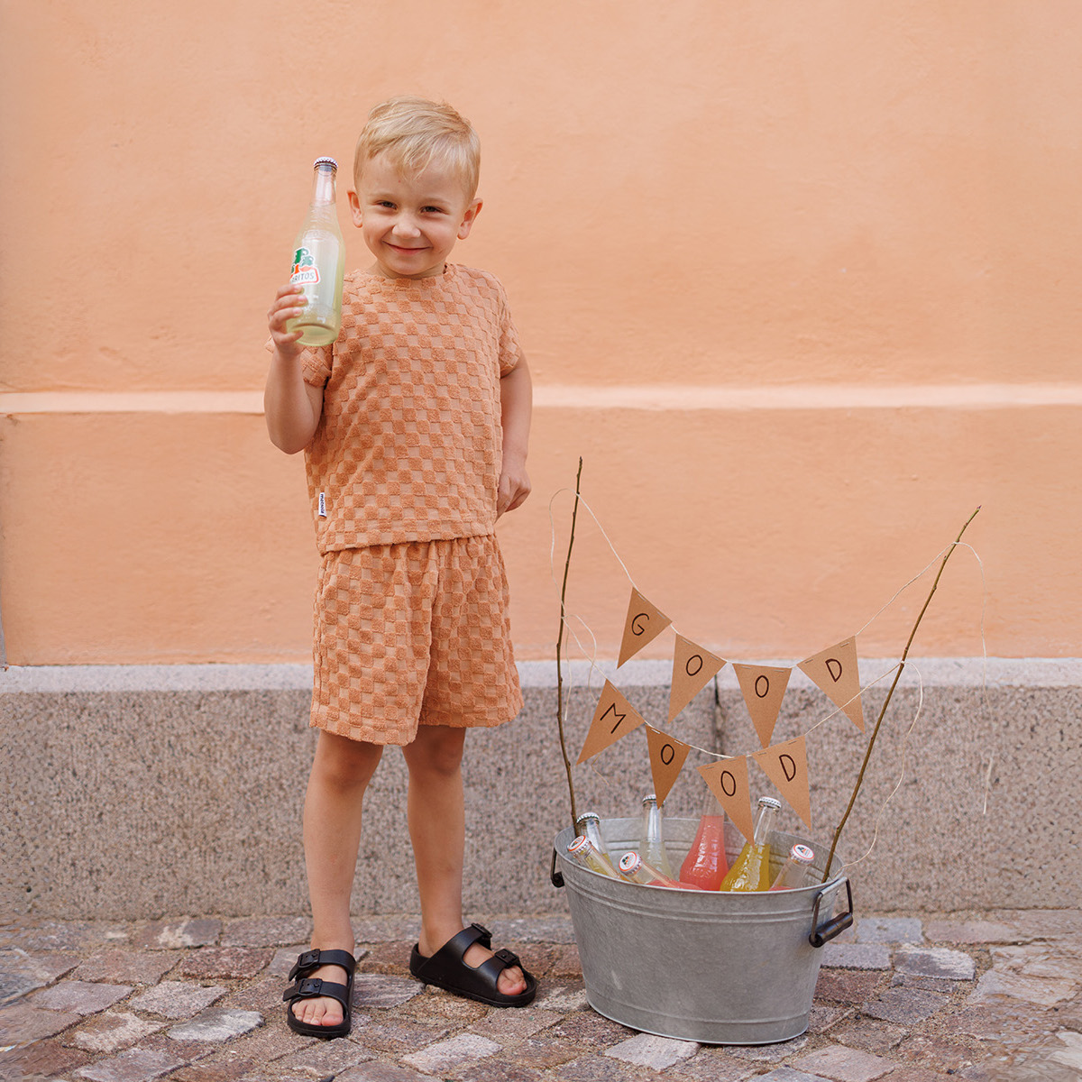Alternative view of METSOLA TERRY SHORTS shortsit, Toffee
