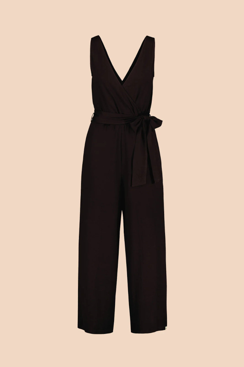 Alternative view of KAIKO SOFT JUMPSUIT, Chocolate