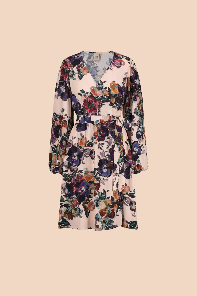 Alternative view of KAIKO WRAP DRESS, Roses
